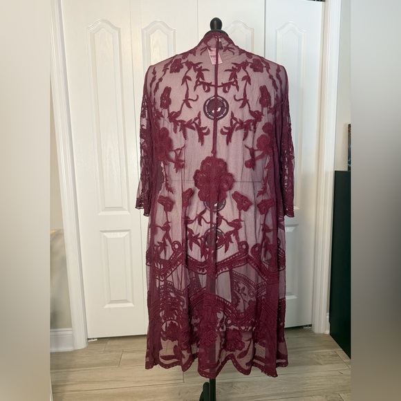 Lane Bryant Lace Duster - Picture 2 of 5